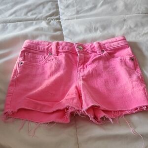 Cat & Jack Bright Pink Jean Shorts